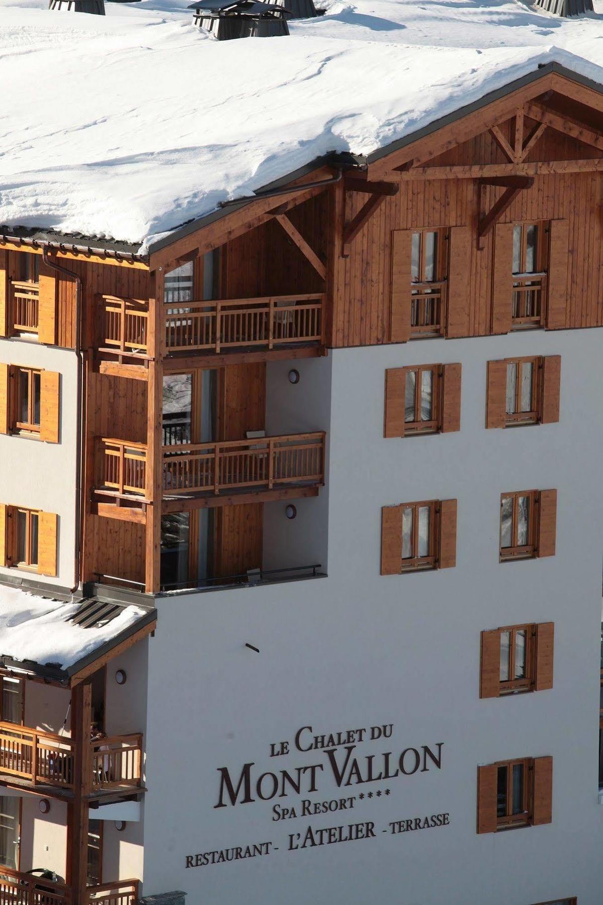 Le Chalet Du Mont Vallon Spa Resort Les Menuires Kültér fotó